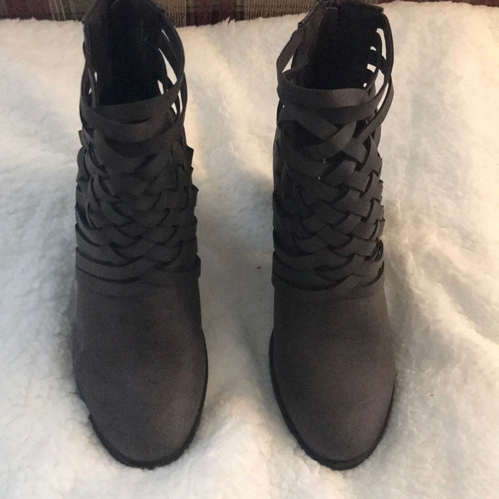 Adorable brown booties